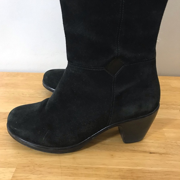 Dansko Tall Suede Boots - Picture 2 of 7